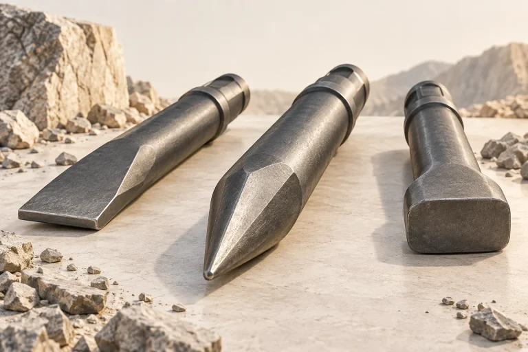 Hydraulic Breaker Moil Point: Uses and Selection guide image