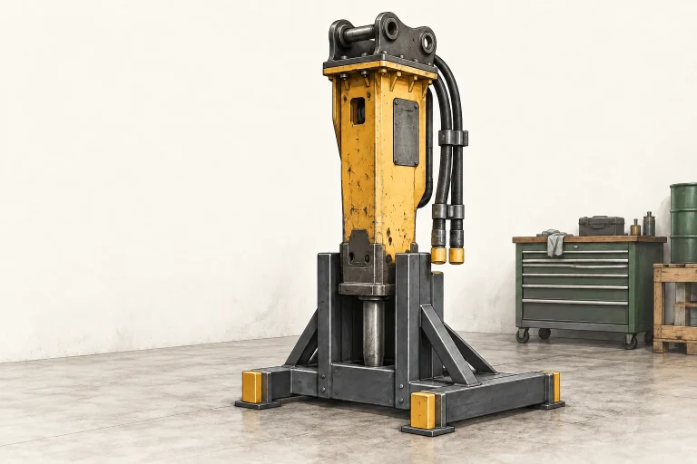 Hydraulic Breaker Stand: Storage and Selection guide image
